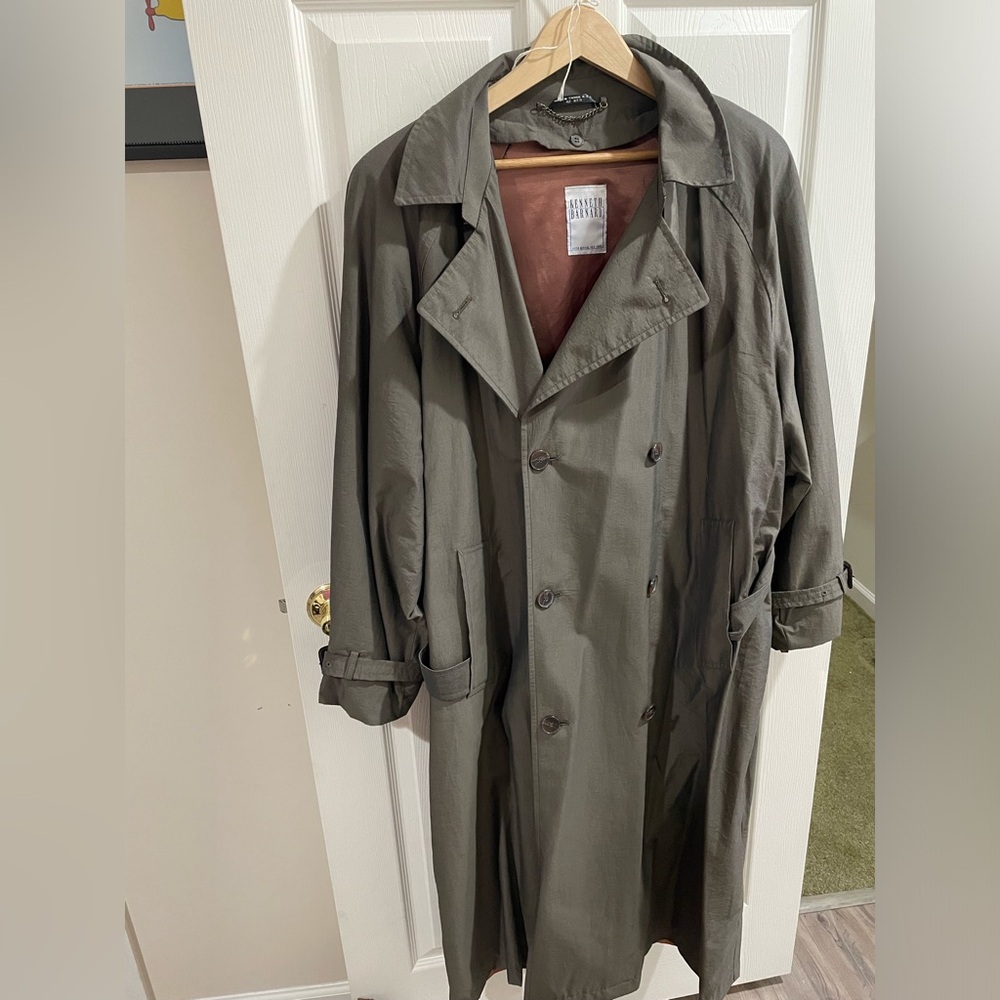 Mens trench coat
